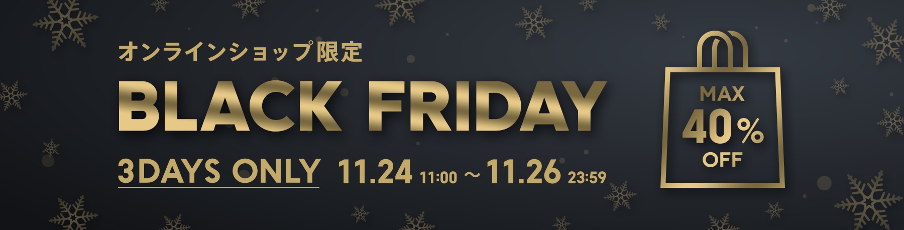 BLACK FRIDAY SALE