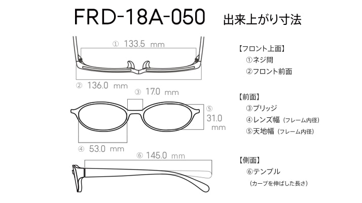 JINS READING GLASSES -Oval- (+1.50) オーバル 樹脂 UNISEX