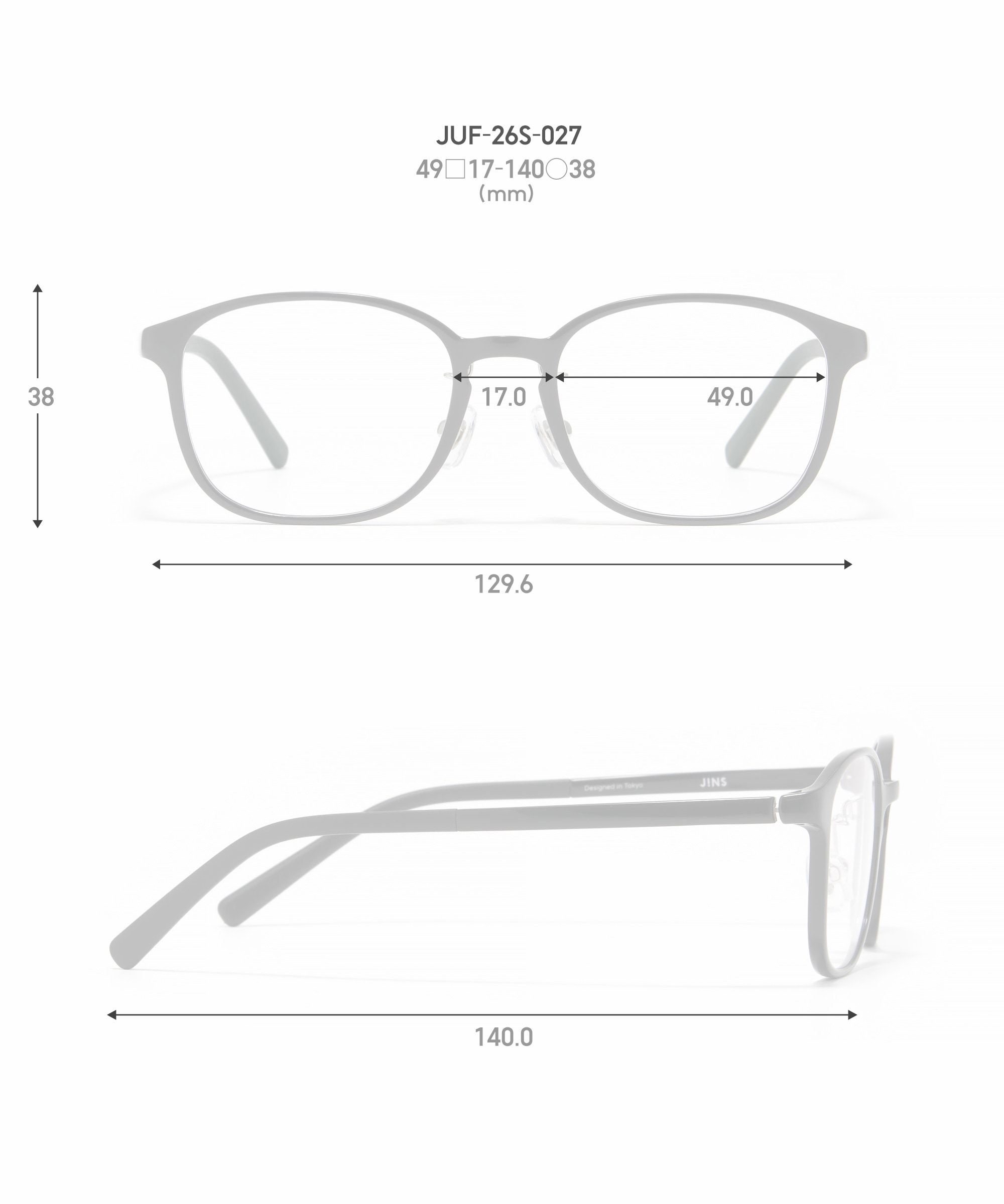 Airframe -Junior- ウェリントン 樹脂 JUNIOR 【JUF-26S-027 94】 商品