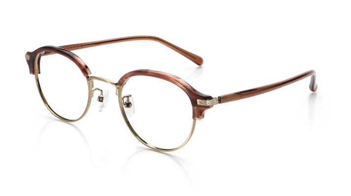 JINS CLASSIC -Metal＆Combination Acetate Vintage-】メタル＆コンビネーションアセテート ビンテージ  LMF-16A-269 82 商品詳細 JINS 眼鏡（メガネ・めがね） メガネのJINS（めがね・眼鏡）