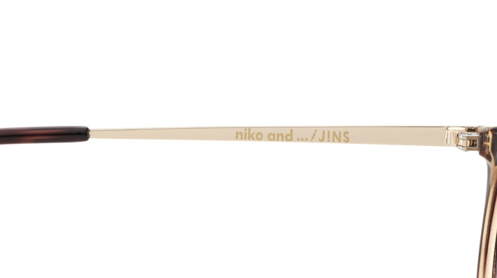 【niko and×JINS】オンラインショップ限定 コラボレーションフレーム