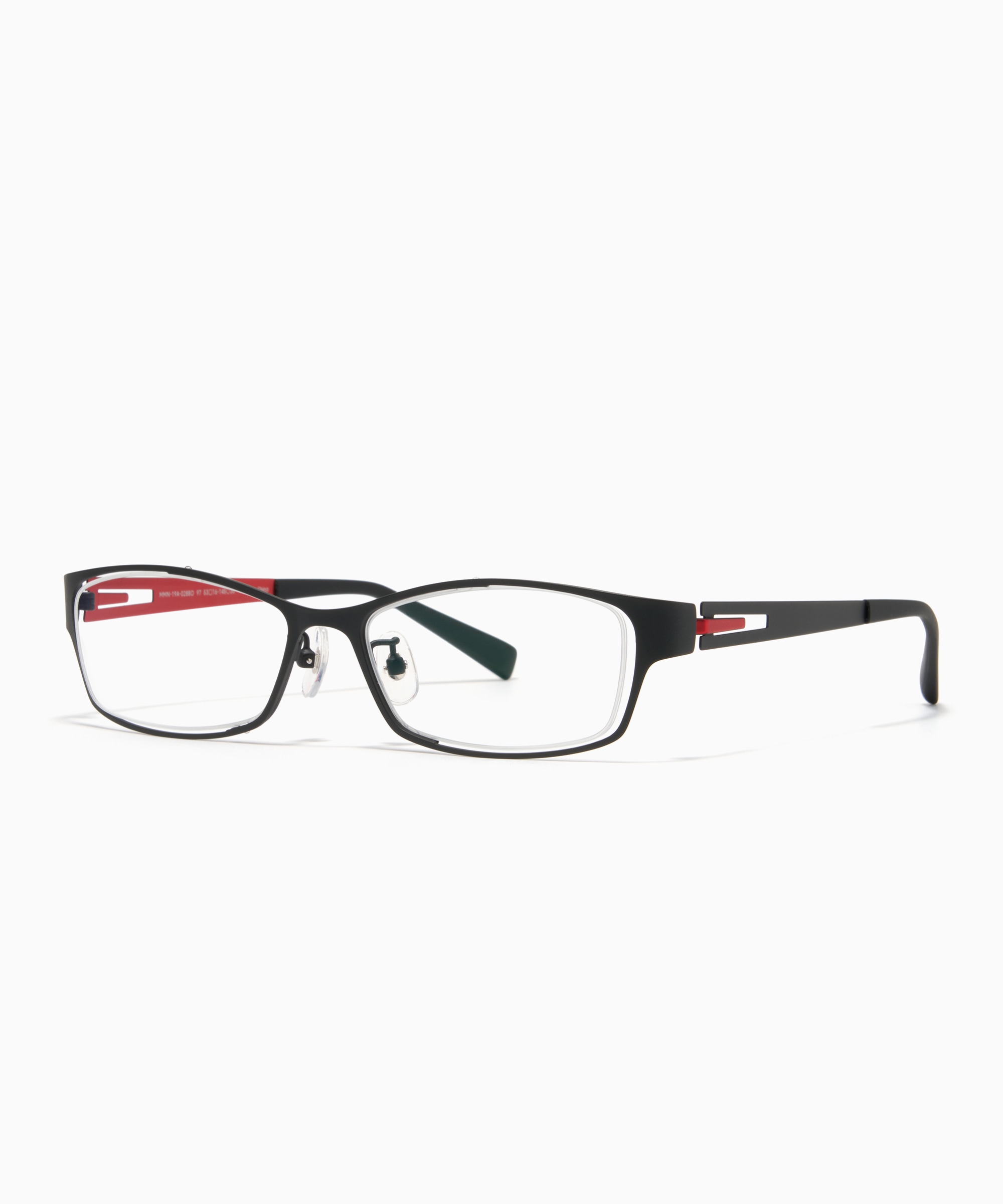 JiNS 眼鏡 度付き メガネ 老眼鏡 赤 メガネ レッド(赤・ボルドー