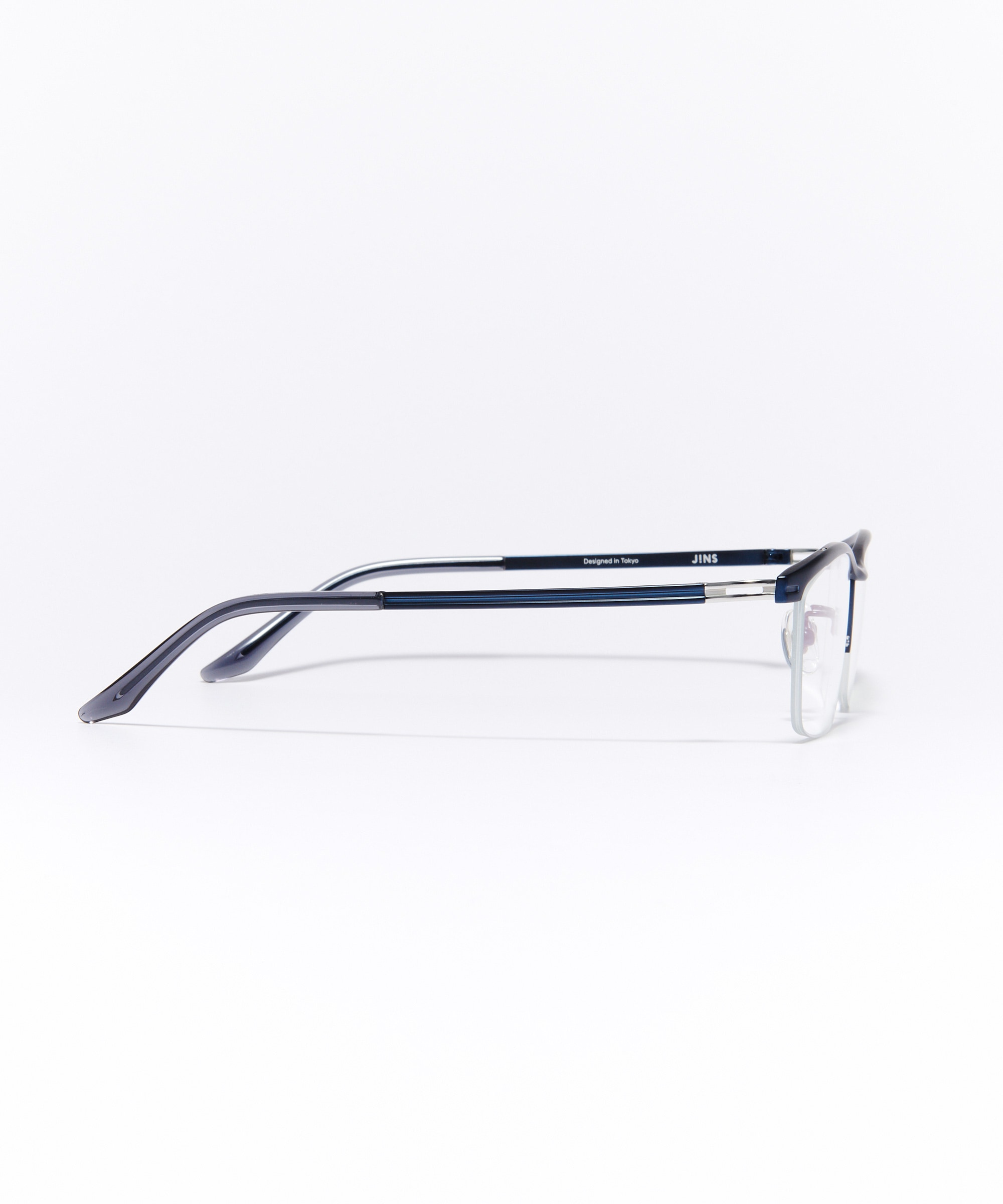 【JINS】廃盤品　チタンフレームメガネ All Titanium ボストン チタン合金（βチタン） UNISEX 【UTF-22A-221