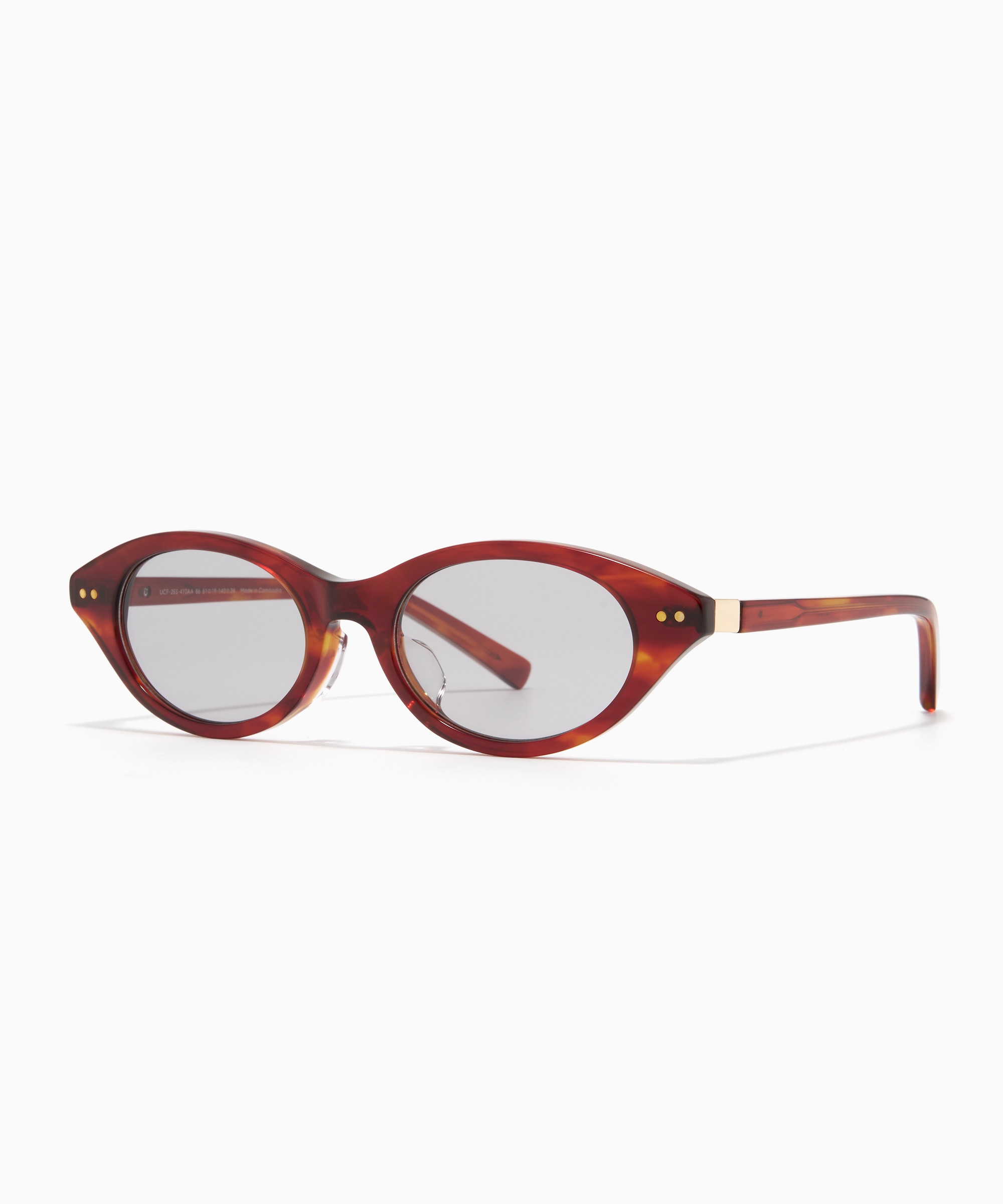 R!M＞ SUNGLASSES オーバル アセテート UNISEX 【UCF-25S-410 86