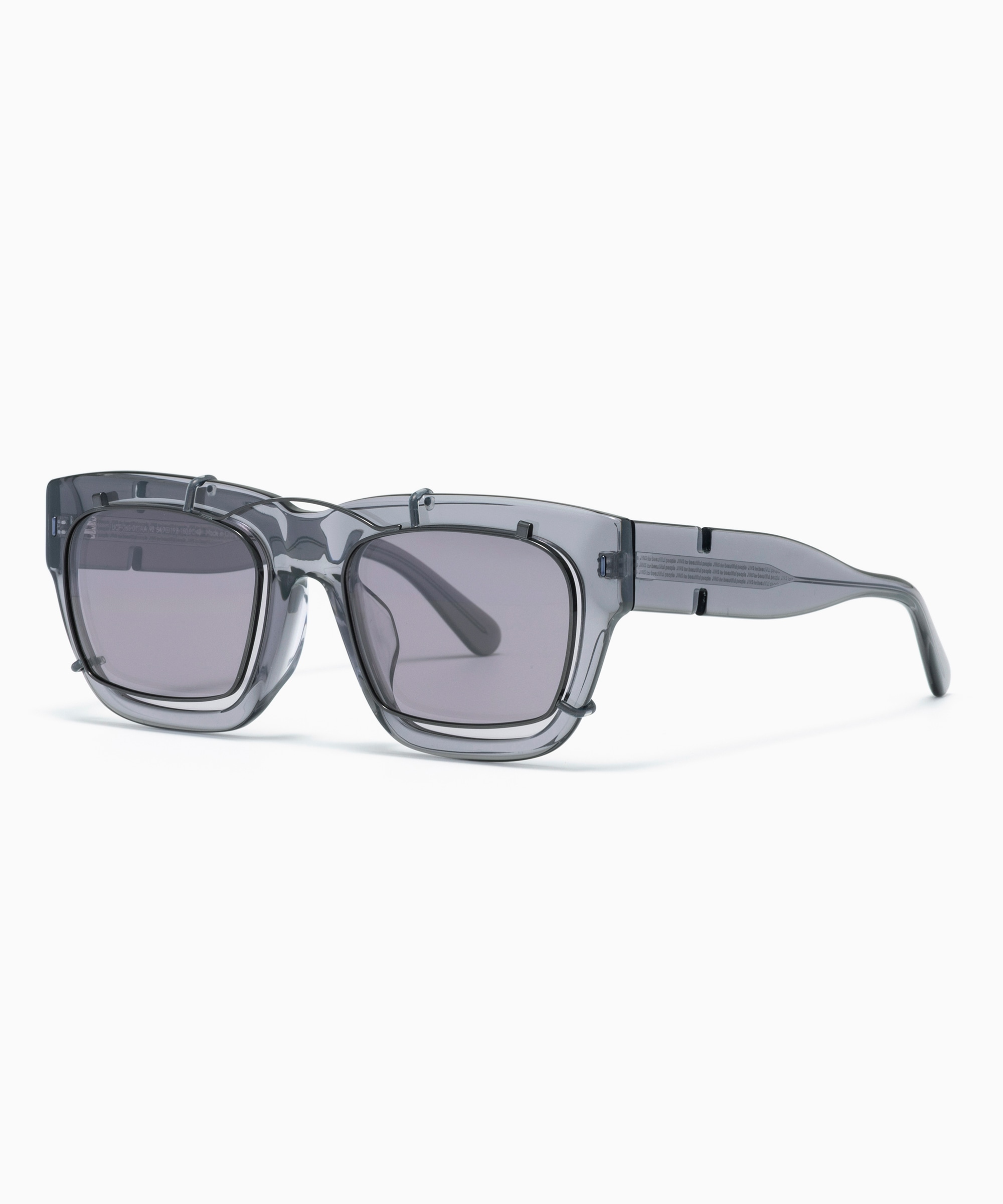 JINS for beautiful people over engineering sunglasses
