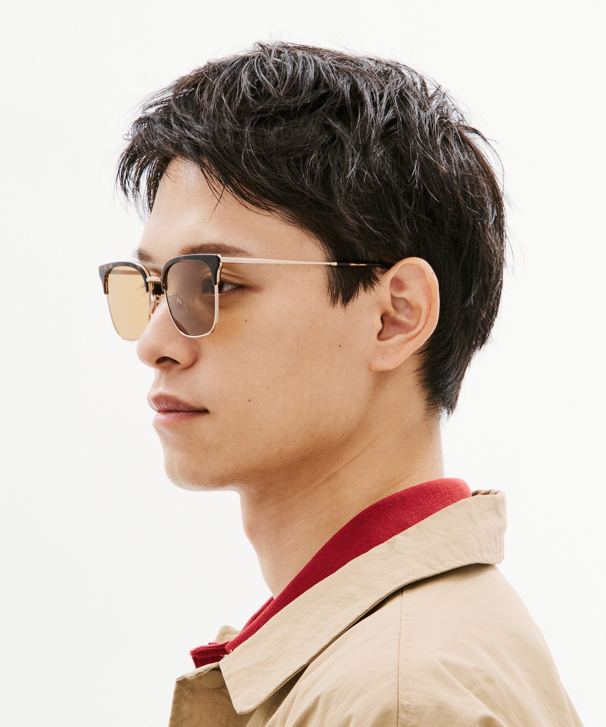 26SS SUNGLASSES Combination ウェリントン メタル UNISEX 【UMF-26S
