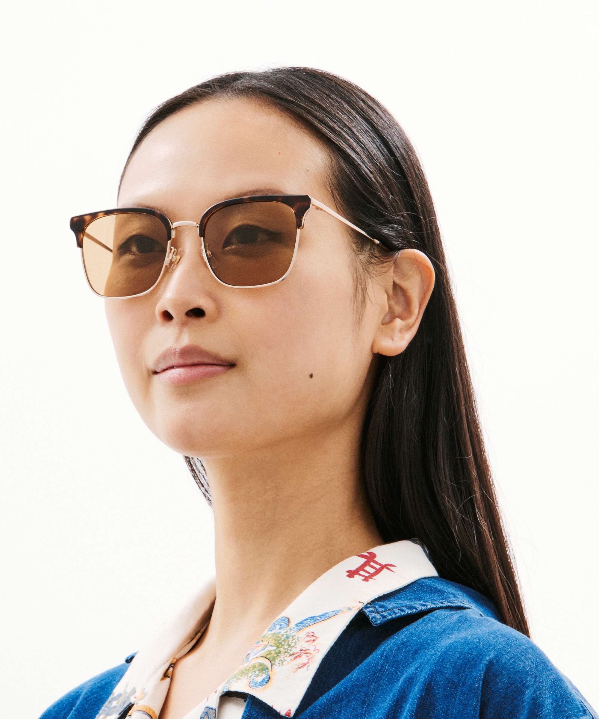 26SS SUNGLASSES Combination ウェリントン メタル UNISEX 【UMF-26S