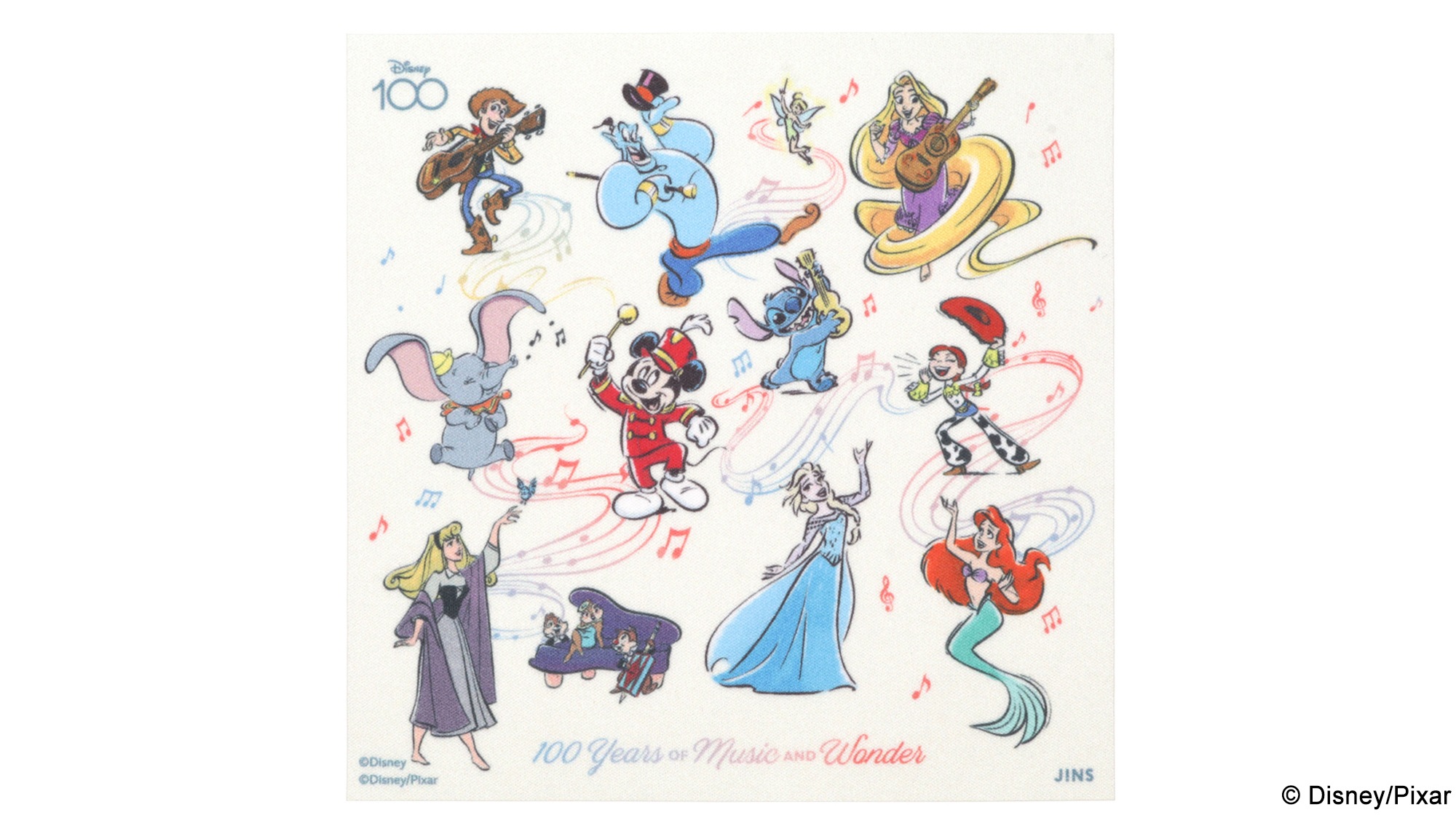Disney 100 アイウエアコレクション キャラクターパレードシリーズ 