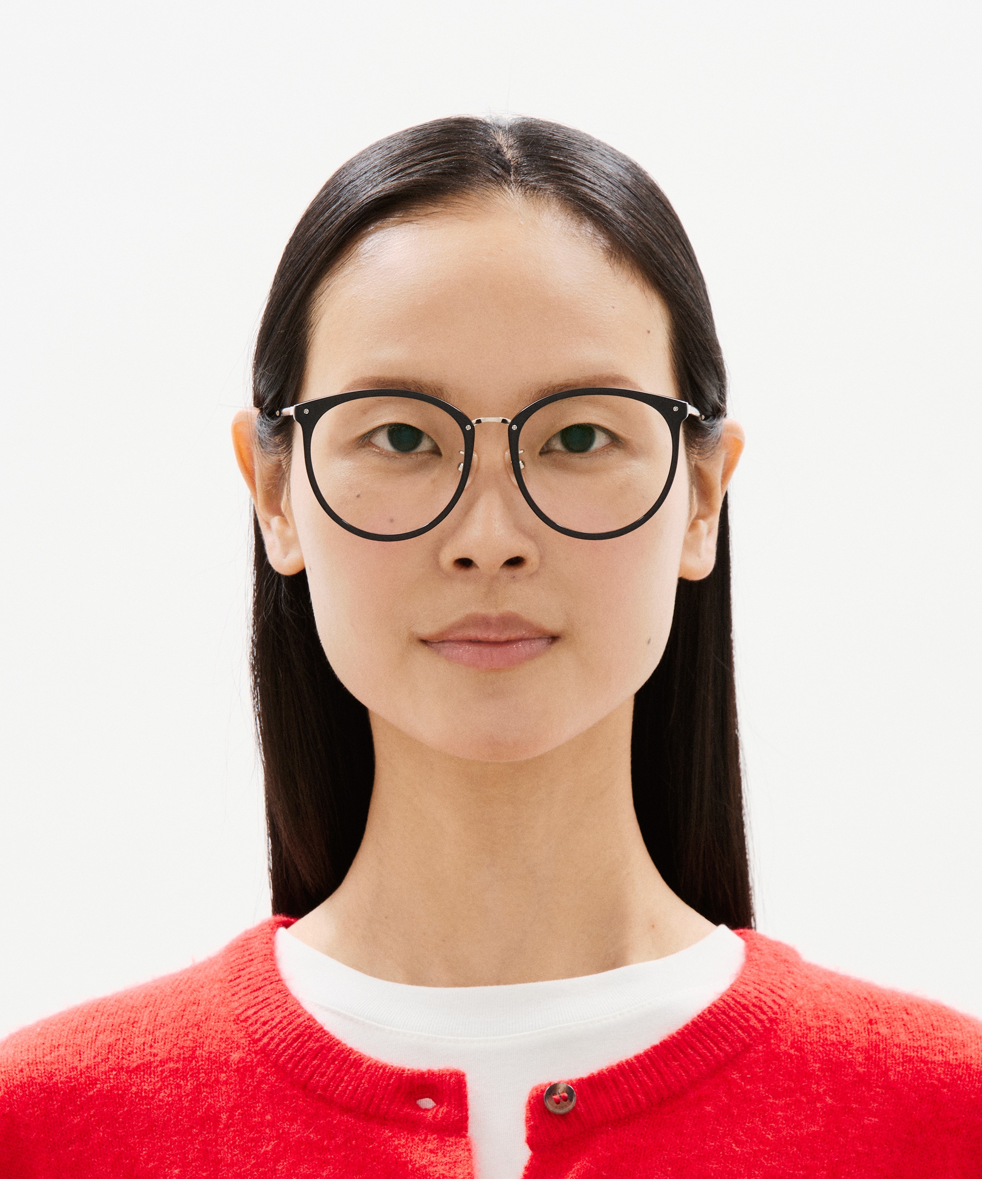 JINS TODAY Combination Metal ボストン 樹脂 UNISEX 【URF-25A-186