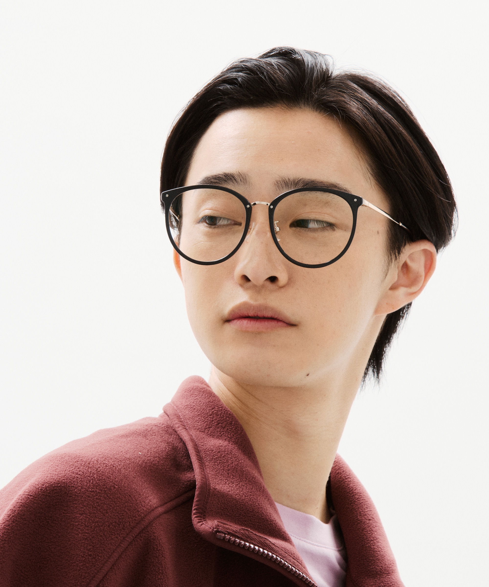 JINS TODAY Combination Metal ボストン 樹脂 UNISEX 【URF-25A-186