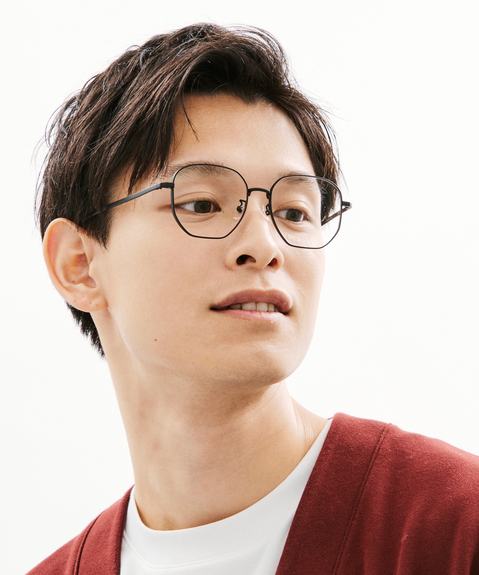 JINS TODAY HOOD Titanium 多角形 チタニウム UNISEX 【UTF-25A-262