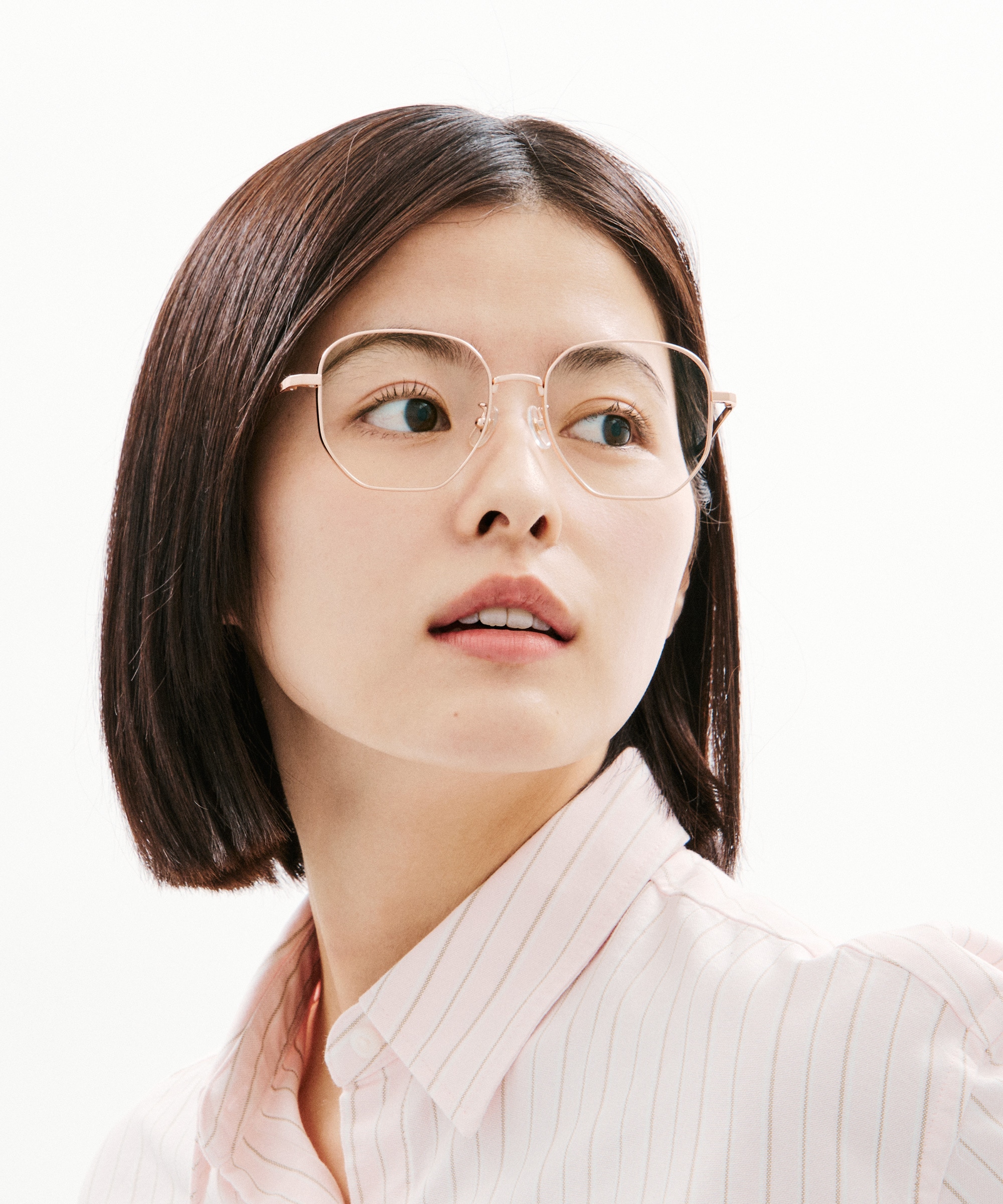 JINS TODAY HOOD Titanium 多角形 チタニウム UNISEX 【UTF-25A-262