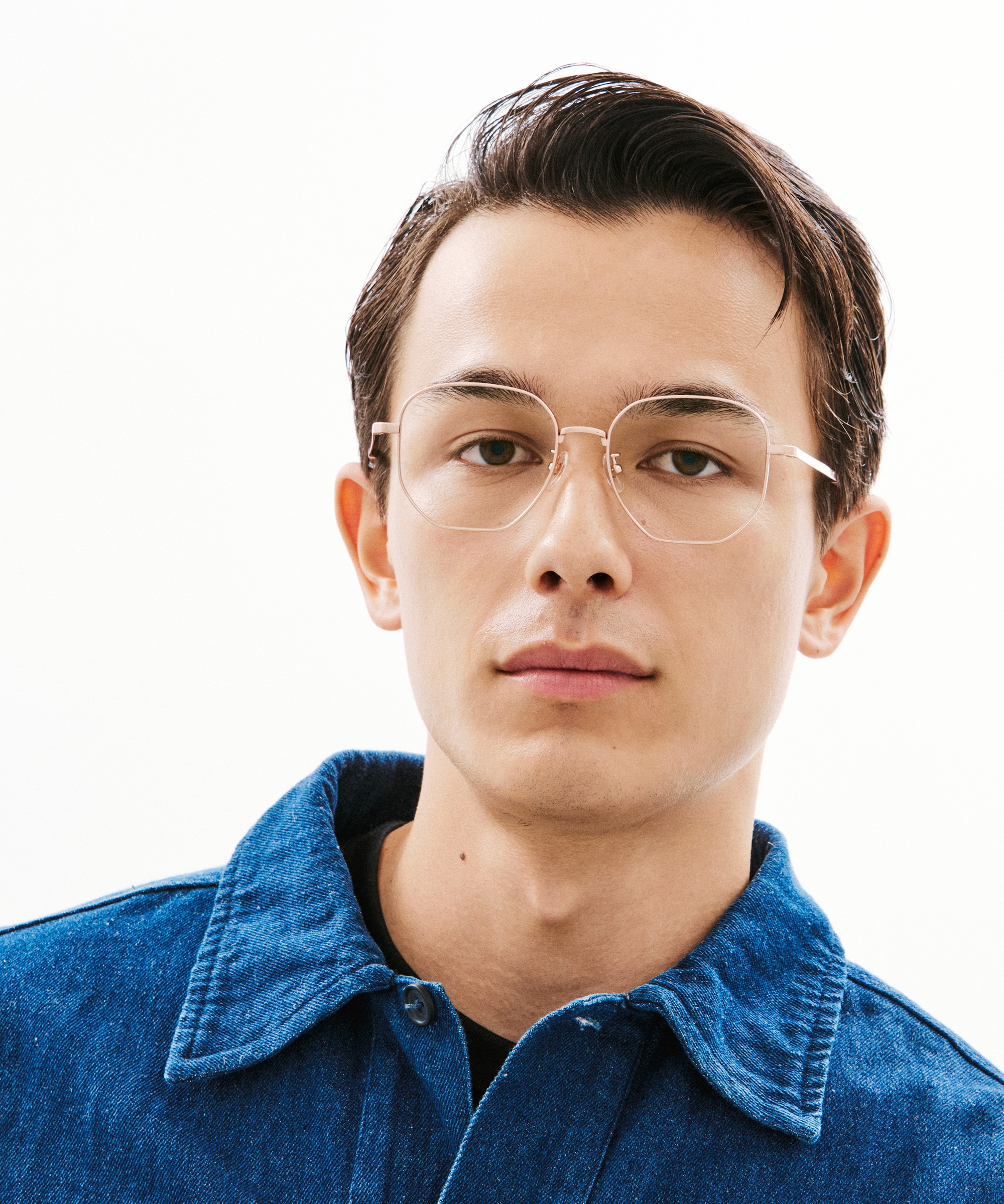 JINS TODAY HOOD Titanium 多角形 チタニウム UNISEX 【UTF-25A-262