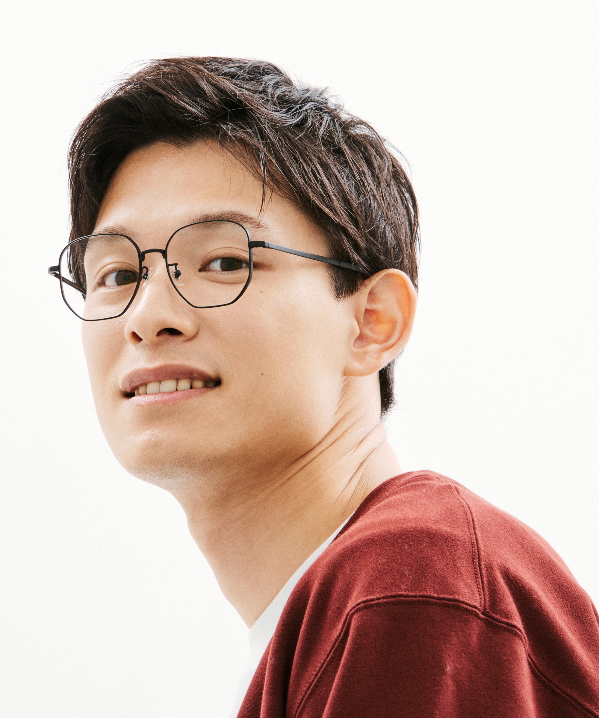 JINS TODAY HOOD Titanium 多角形 チタニウム UNISEX 【UTF-25A-262