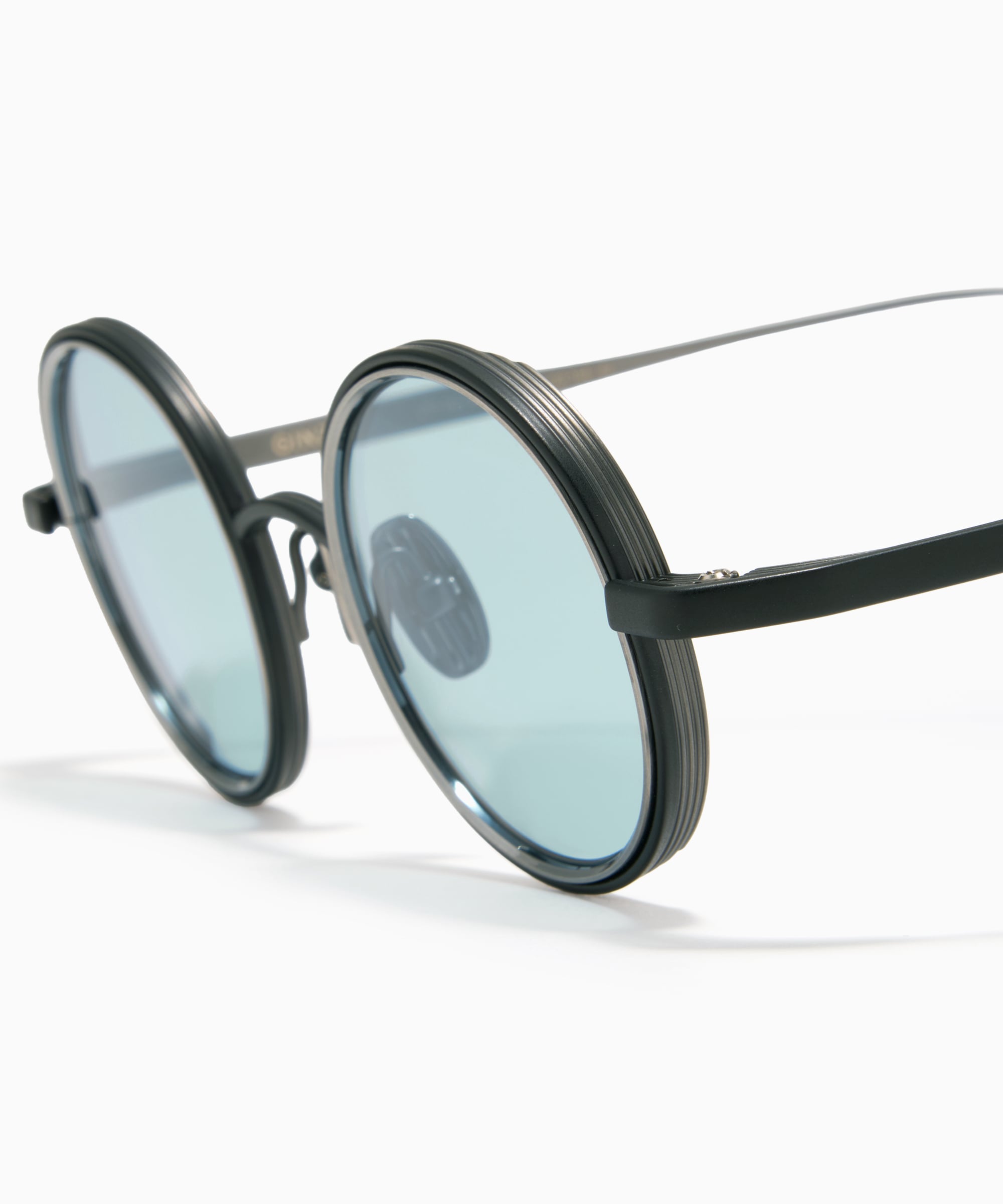 GINZA Limited Edition Titanium SUNGLASSES ラウンド チタニウム