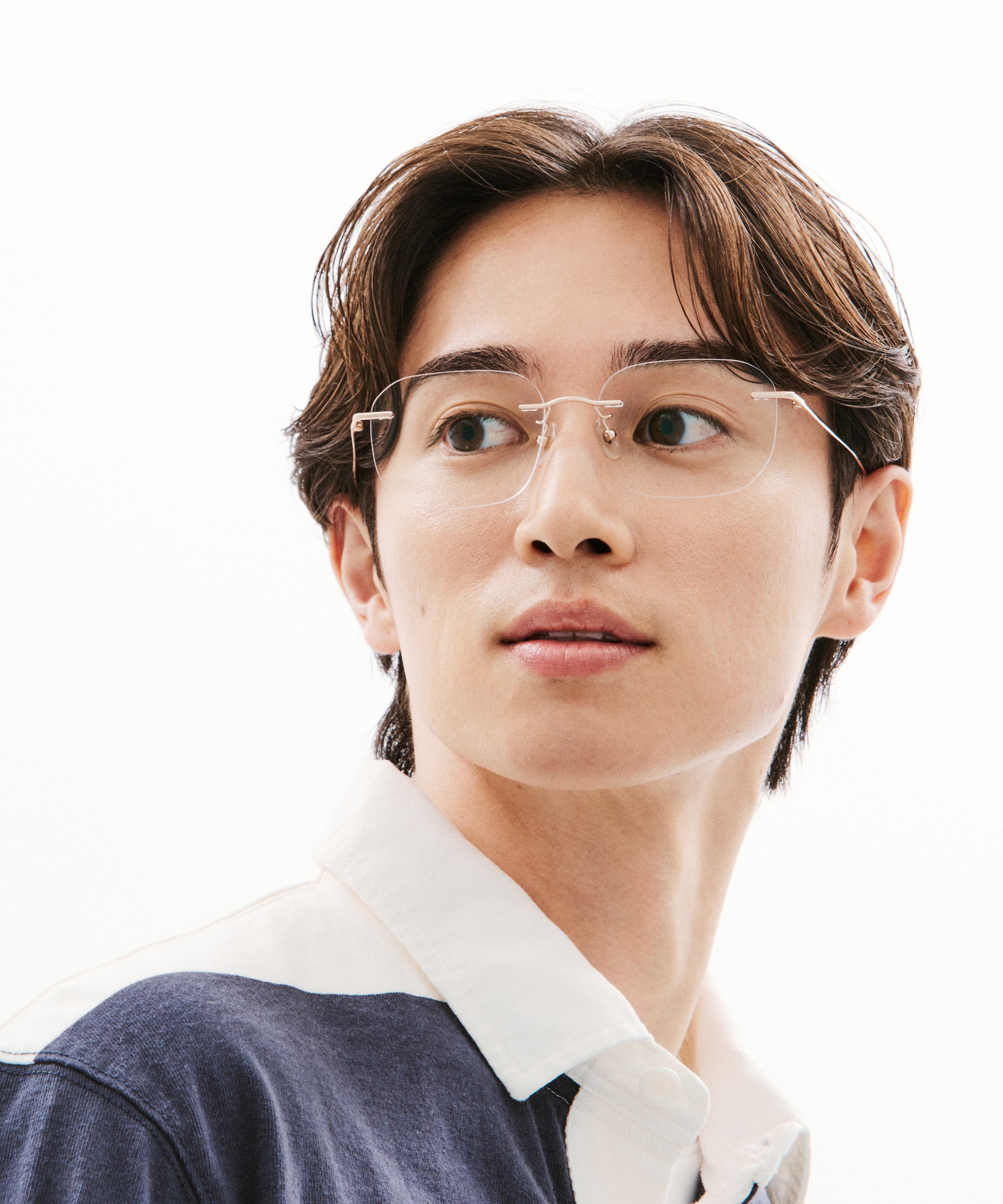 JINS TODAY 2026SS リムレス チタン合金（βチタン） UNISEX 【UTP-26S