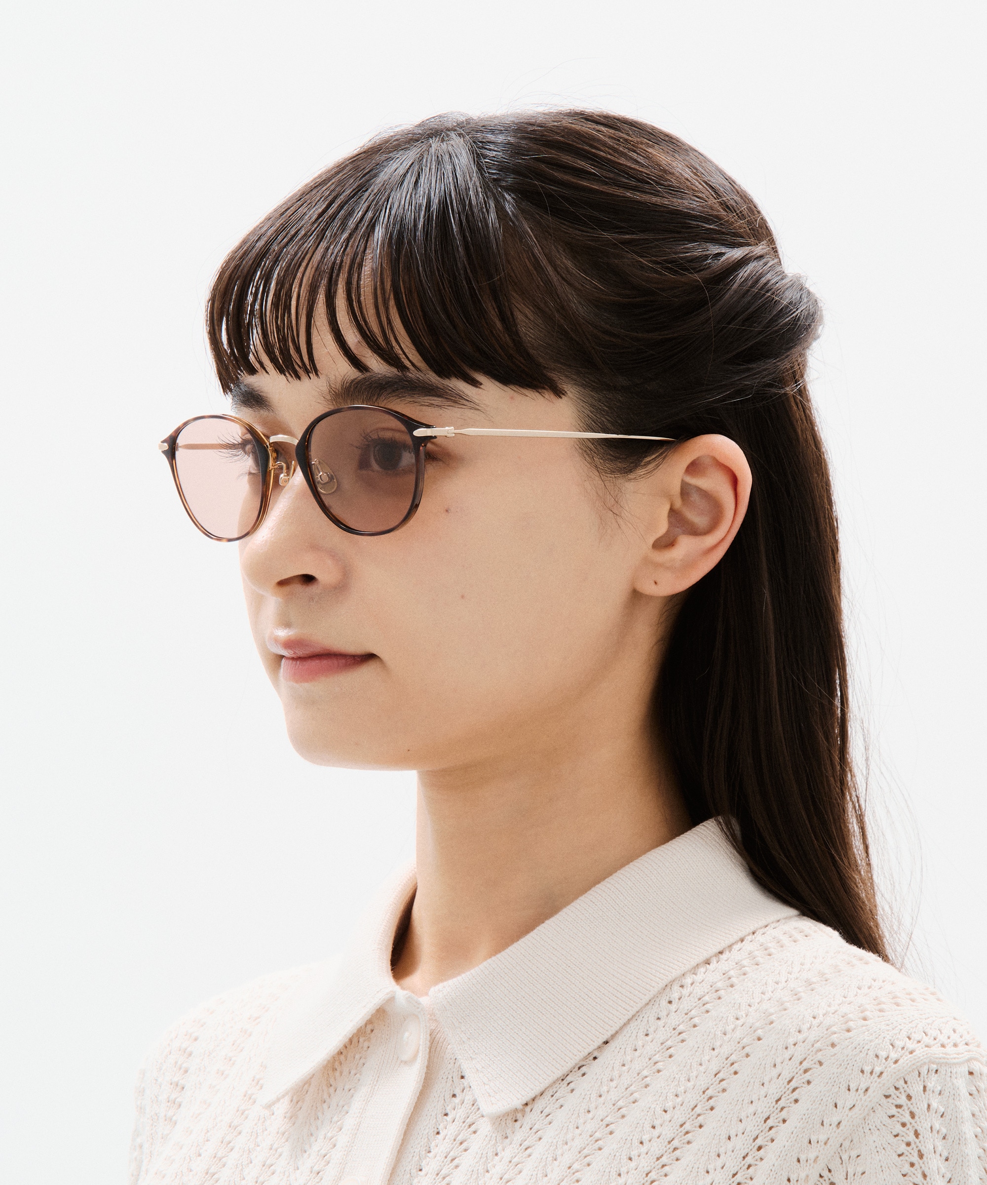 SUNGLASSES Modern combination&titanium ボストン 樹脂 UNISEX