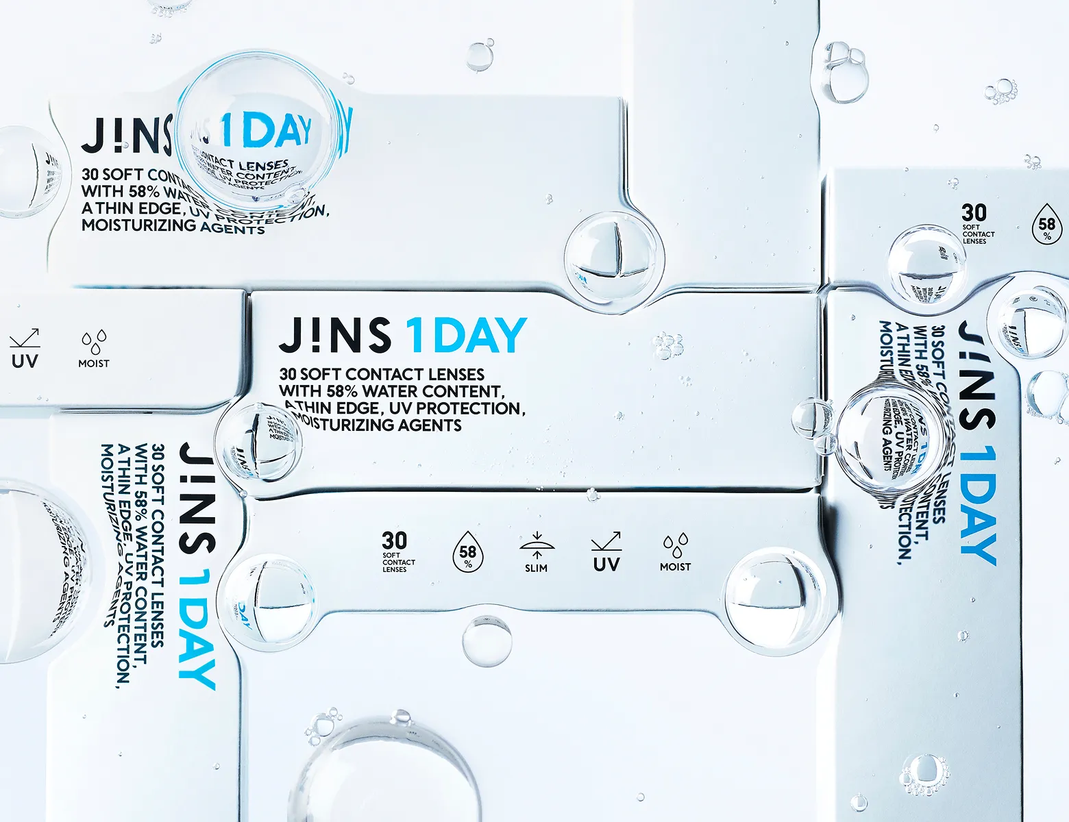 JINS 1DAY 毎日、潤う。