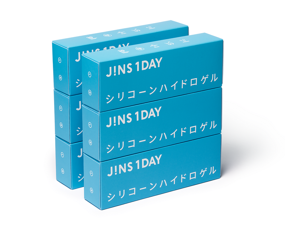 JINS 1DAY シリコーンハイドロゲル まとめ買い