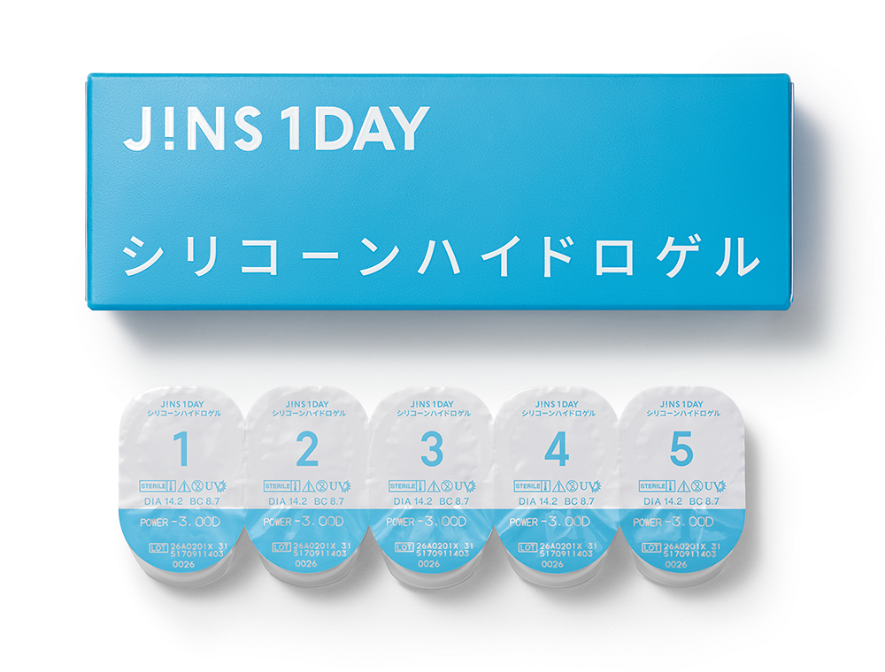 JINS 1DAY シリコーンハイドロゲル