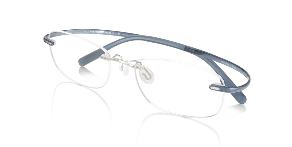Airframe Hingeless Rimless ポイントカットイメージ1