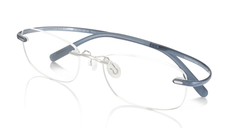 Airframe Hingeless Rimless ポイントカットイメージ1