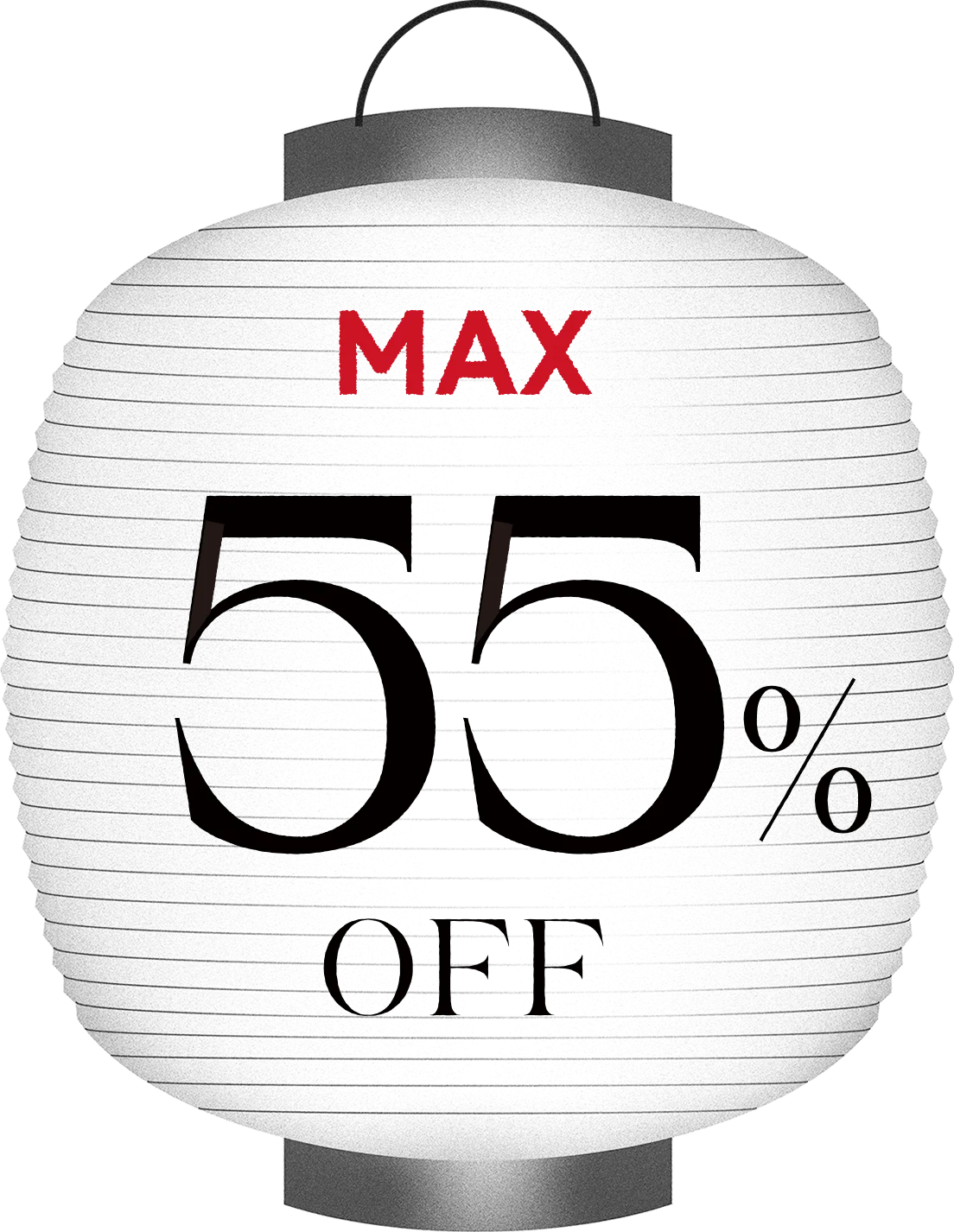 MAX 55% OFF