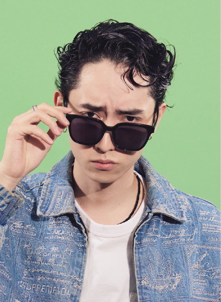 人物画像:SUNGLASSES