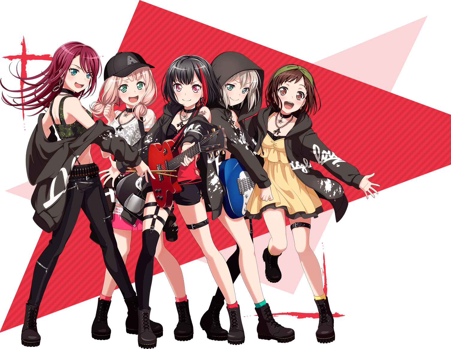 バンドリ ガールズバンドパーティ Jins Jins 眼鏡 メガネ めがね