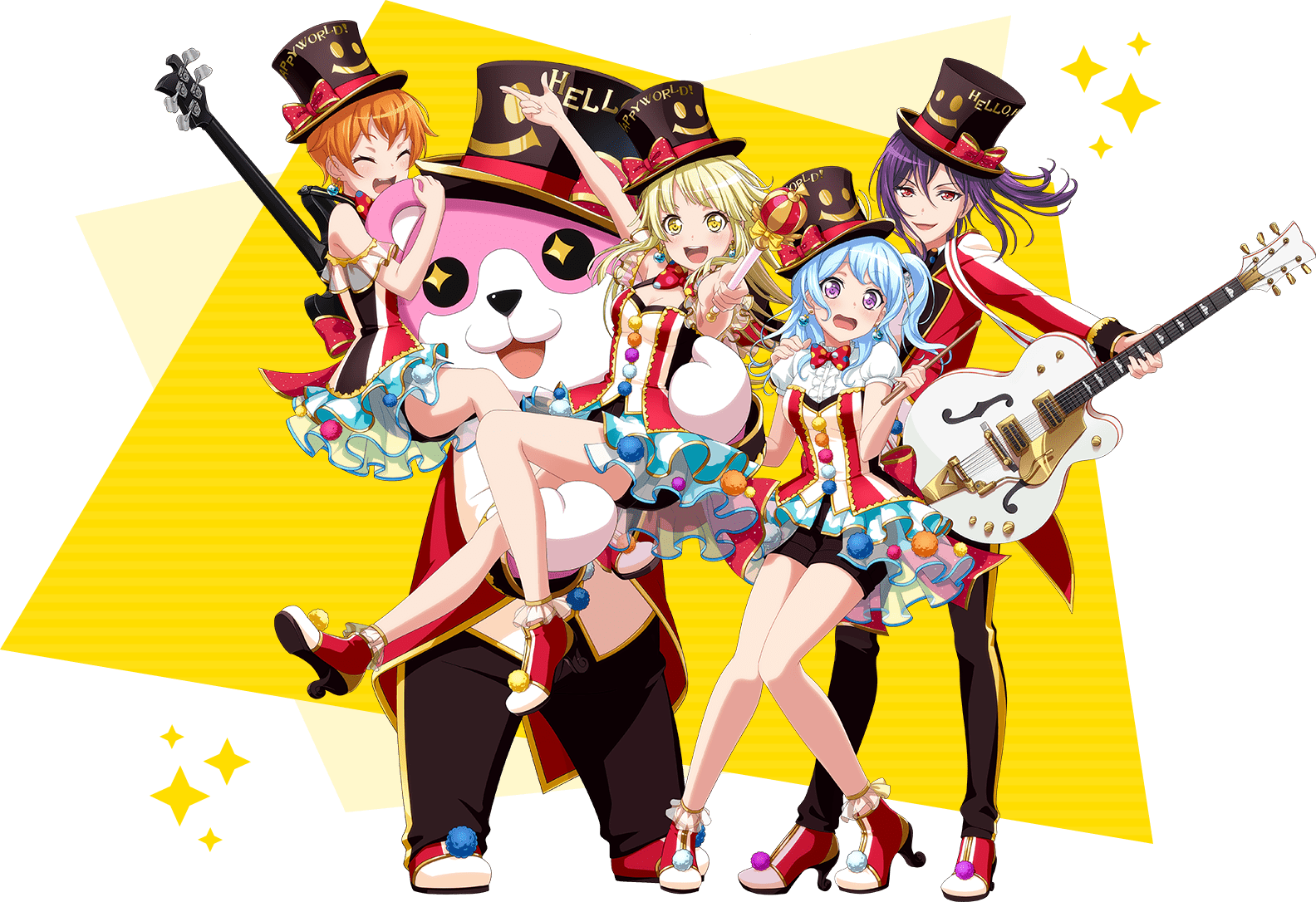 バンドリ ガールズバンドパーティ Jins Jins 眼鏡 メガネ めがね