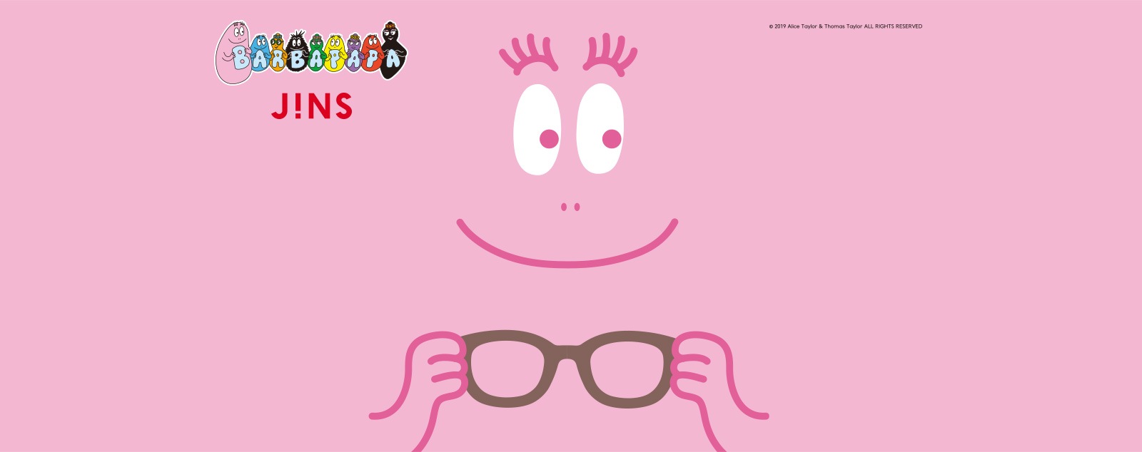JINS×barbapapa