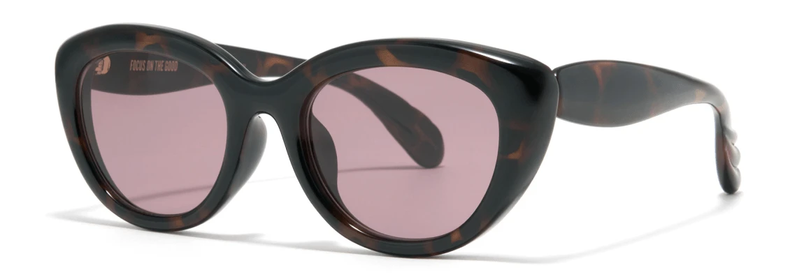 Bold Cateye ブラウンデミ