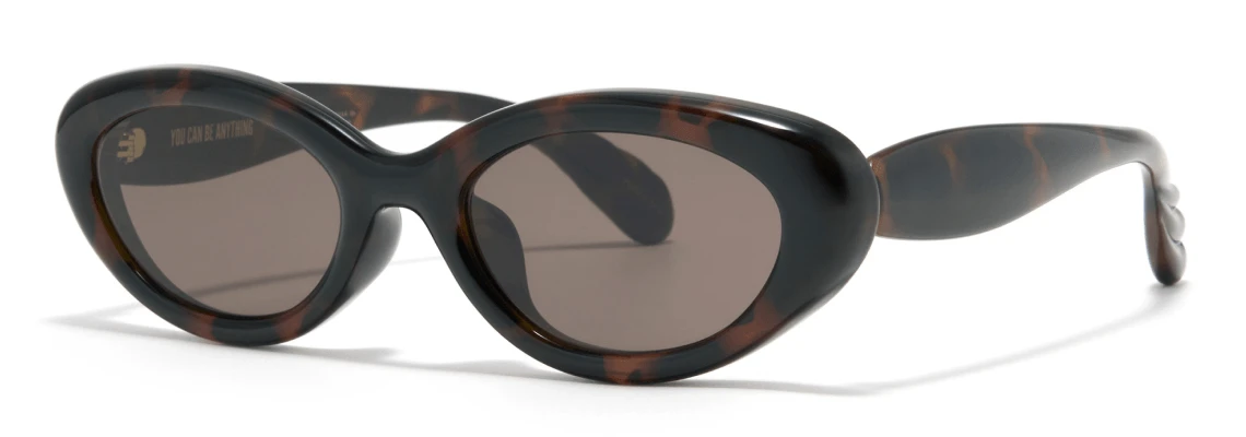 Narrow Cateye ブラウンデミ