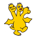 ちびギドラスタンプ