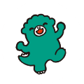 ちびゴジラスタンプ