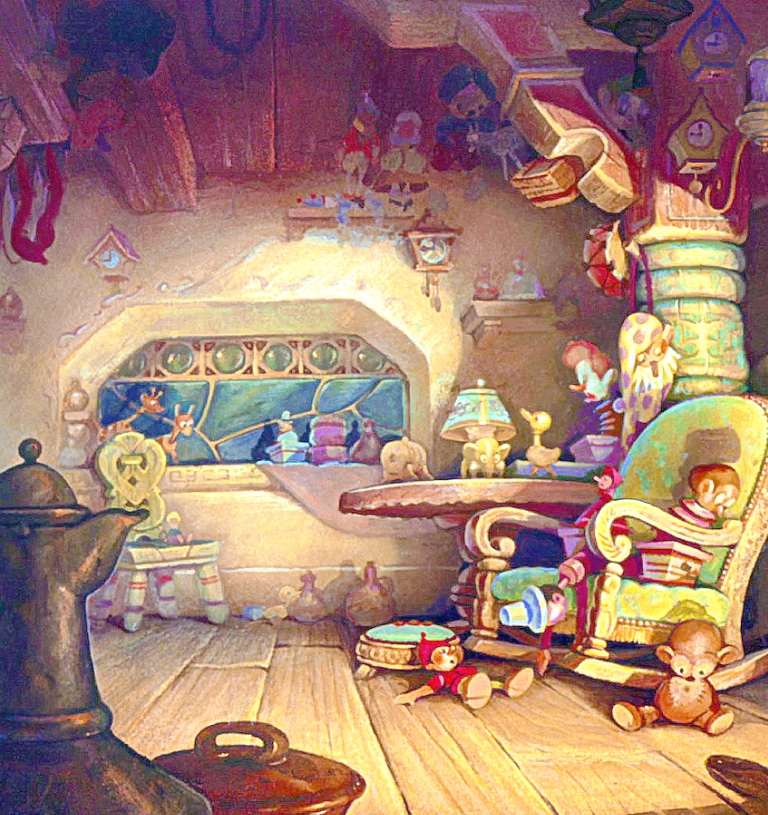 ピノキオモデルのアート背景画像