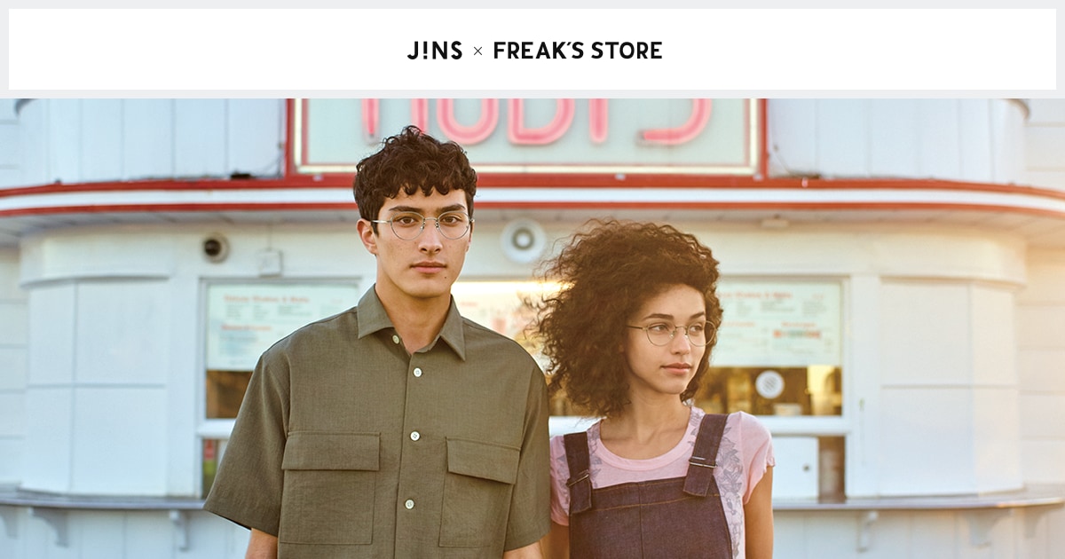 JINS×FREAK'S STORE コラボレーションメガネ | JINS - 眼鏡