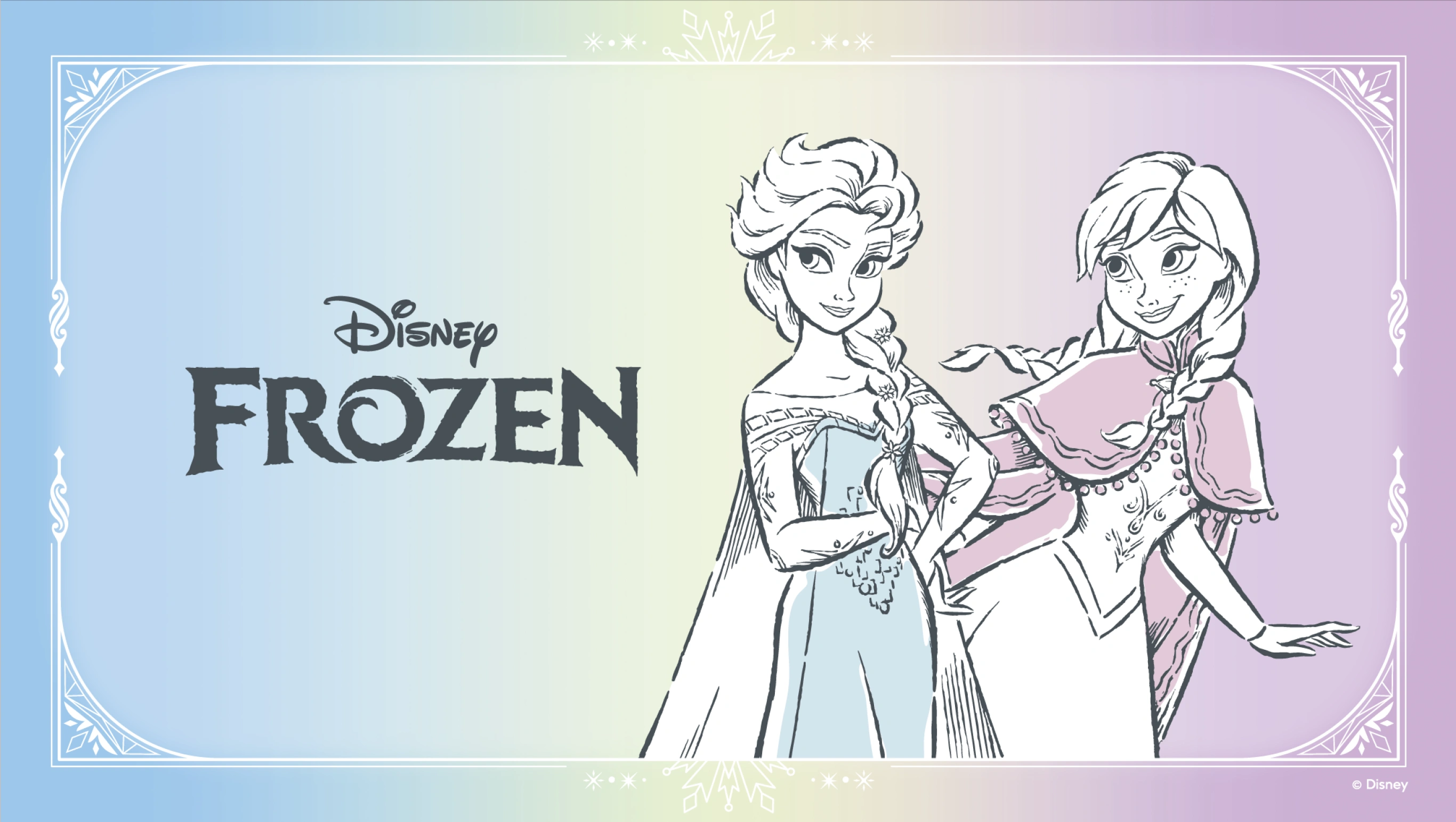 アナと雪の女王デザイン