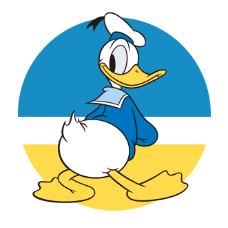 Mickey＆Friendsデザインドナルドダック バースデーモデル
