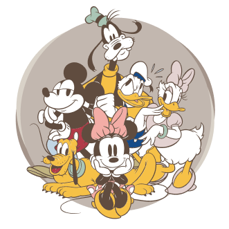 JINS SCREEN / Mickey＆Friends デザイン