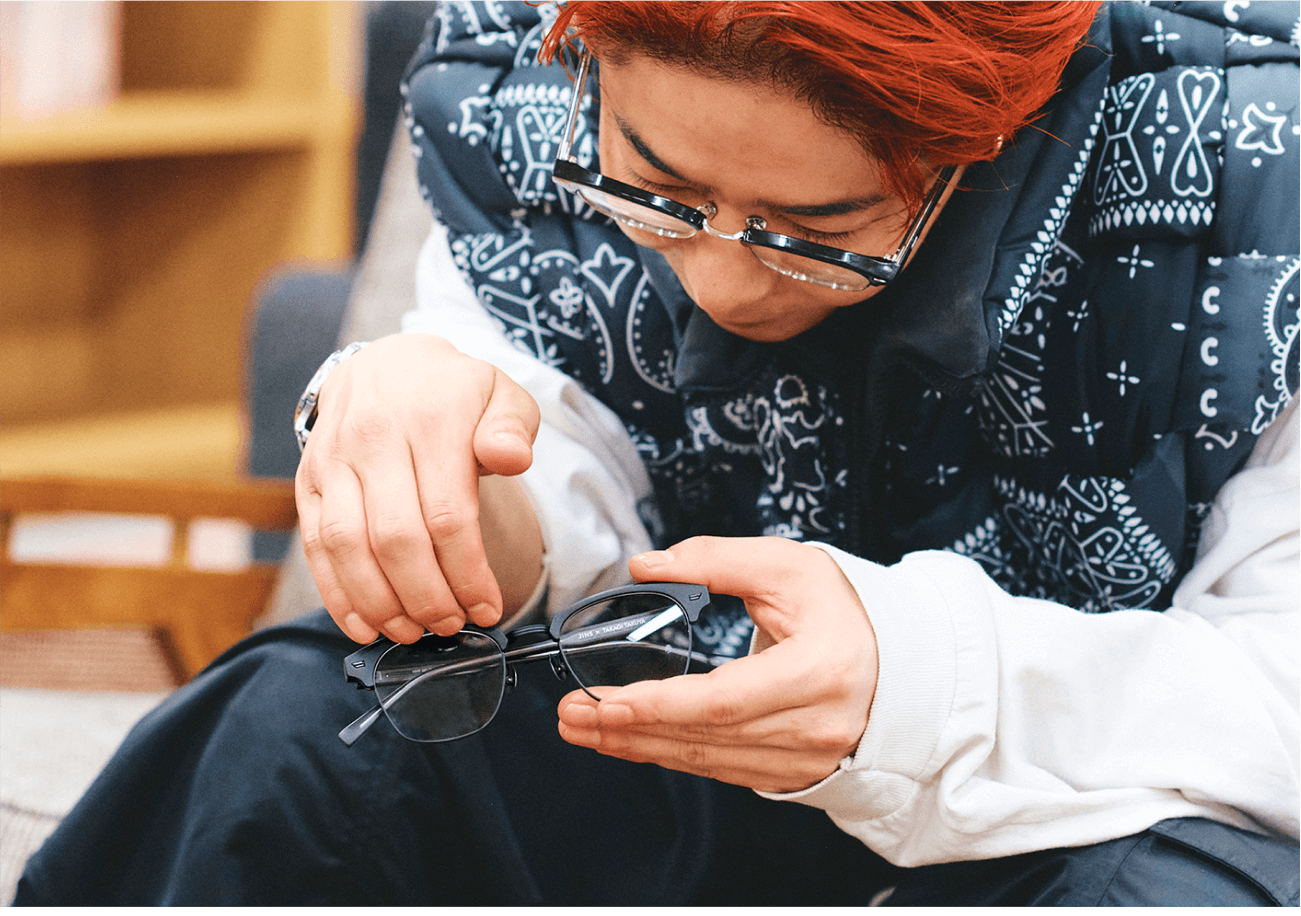 メガネから始まる新しい「カッコイイ」とは