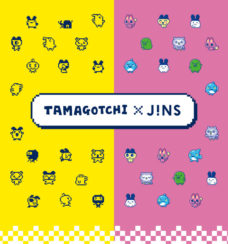 JINS×たまごっち