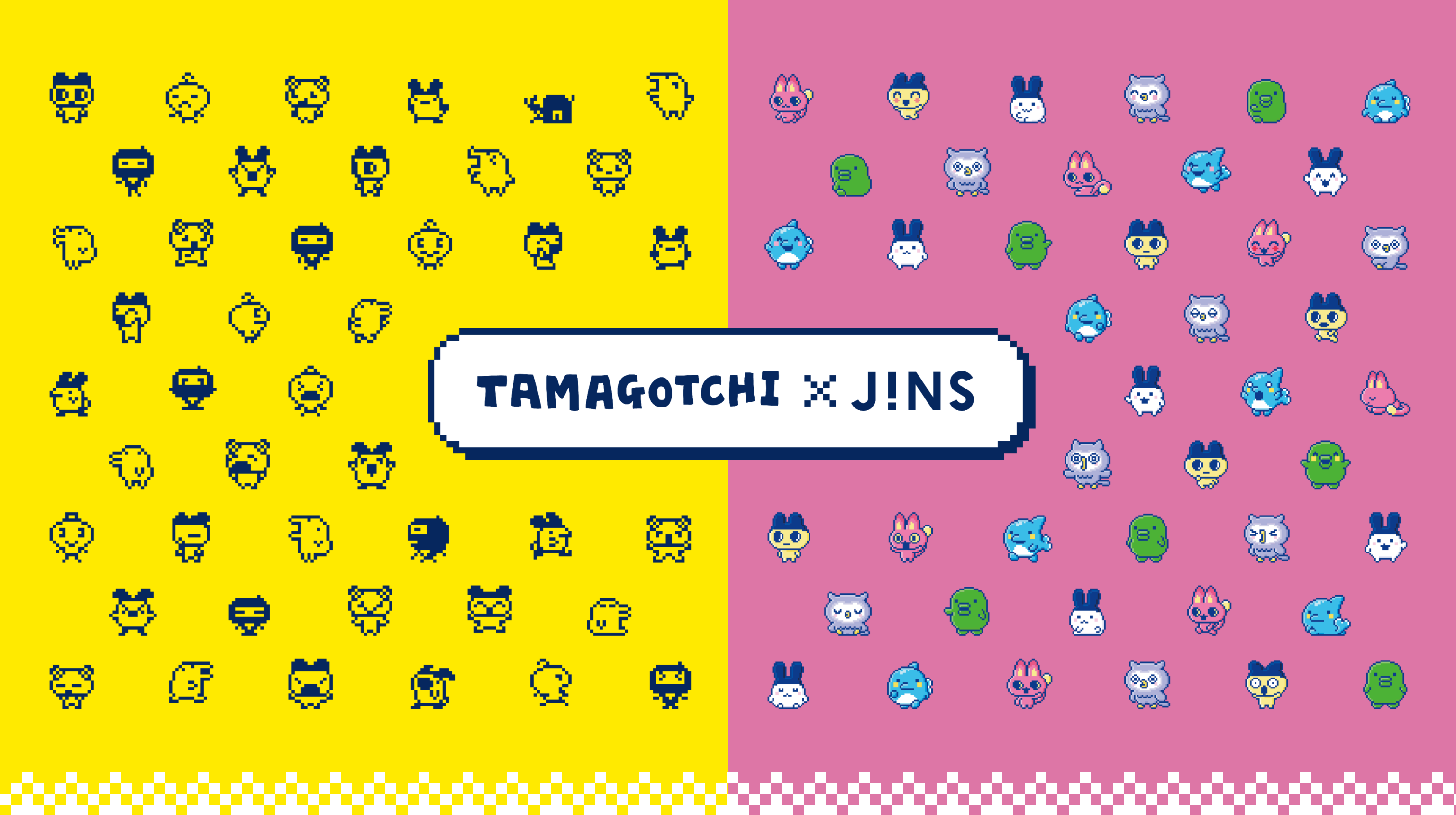 JINS×たまごっち
