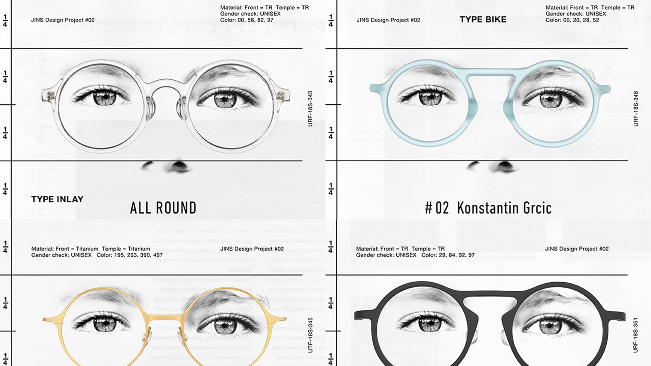 JINS Design Project ALL ROUND #02 Konstantin Grcic