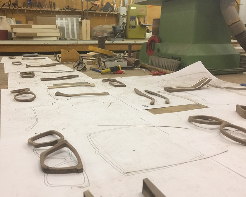 An effective use of deformation for the front form