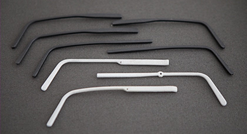 We attempted to achieve the minimal form of eyeglasses