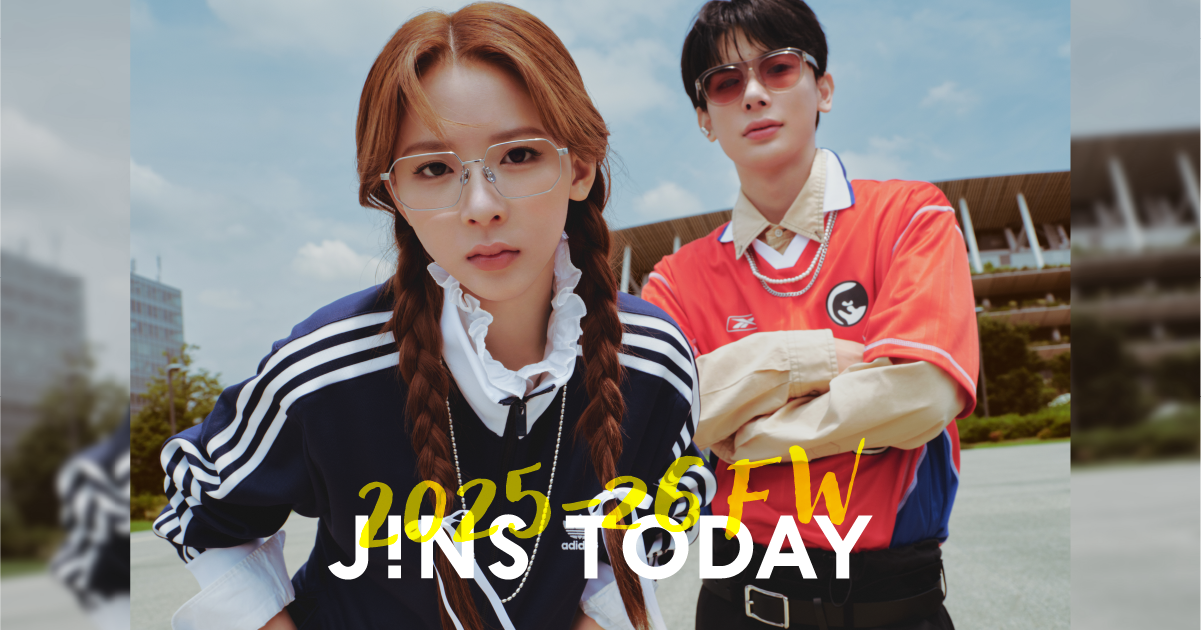 新提案「着こなすメガネ」JINS TODAY | JINS - 眼鏡（メガネ
