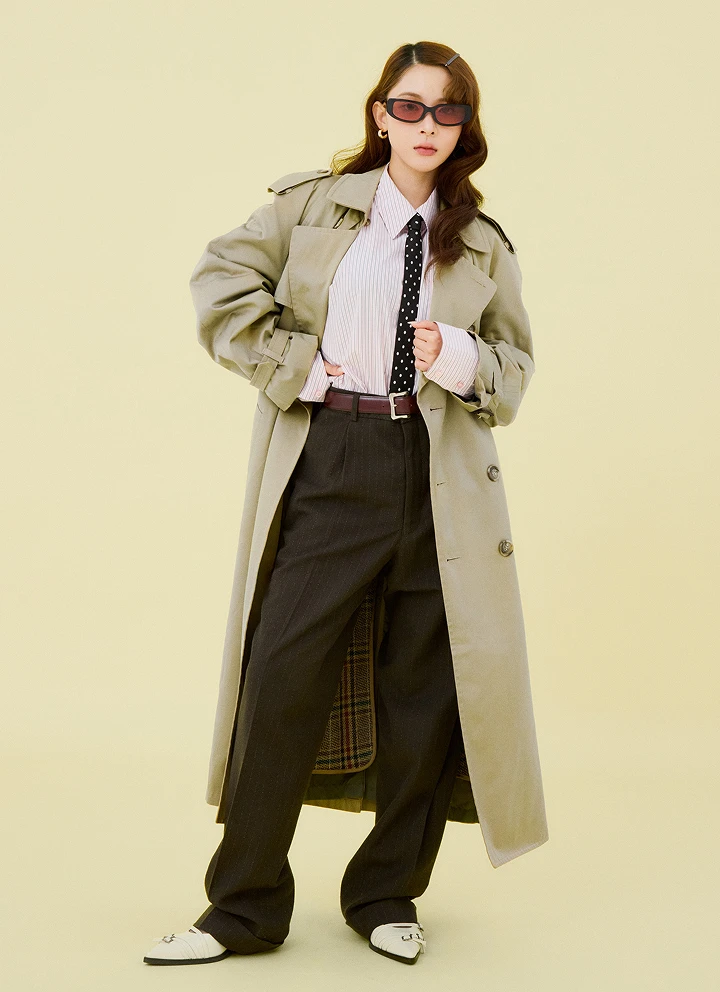 ミチの全身コーデ：ジャケットのオフィスコア