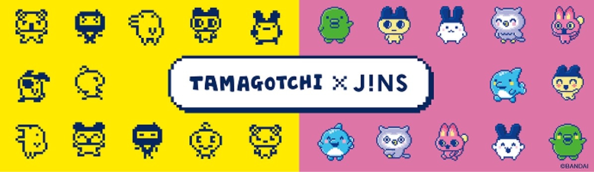 JINS×たまごっち