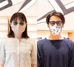 カラーレンズ×マスクのコーデ術